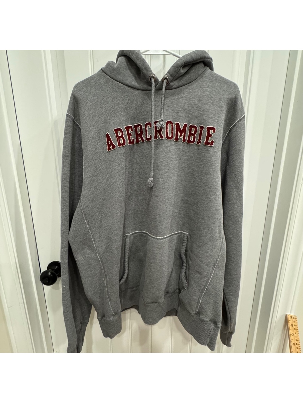 VTG 90's Abercrombie & Fitch Gray Hoodie XL